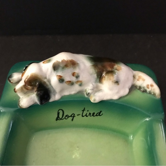 Vintage 1960’s ceramic holder hand decorated by Shafford - Picture 12 of 13